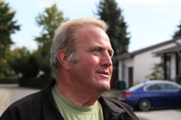 Porträt von Alun Williams, Mantrailing-Ausbilder im Hundezentrum Pfalz